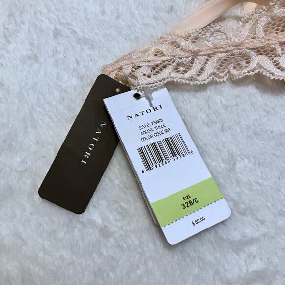 Natori NWT Multi Convertible Baby Pink Bra Women 32B/C - Picture 12 of 16